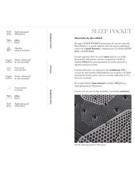 Topper Sleep Pocket